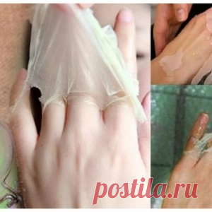 Ночная маска красоты: осветляющий гель для рук и ног!