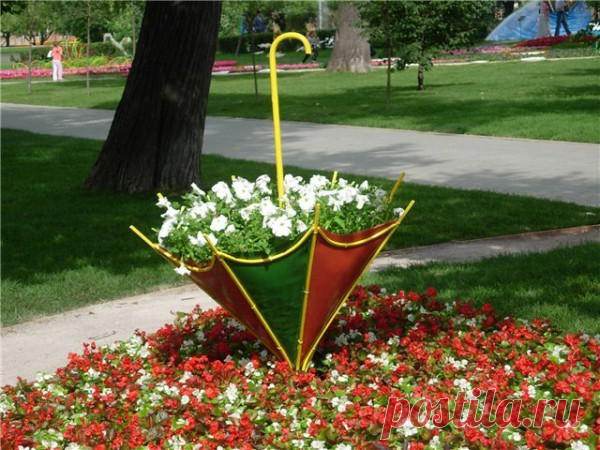 Дизайн клумбы.