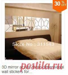 Aliexpress.com : Buy 3D кристалл зеркало стены наклейки домашнего декора, зеркало мозаика украшения наклейки для девочек спальня наклейки на стены, большое зеркало M050 from Reliable 3d искусства ногтя стикер suppliers on J&C home decals.