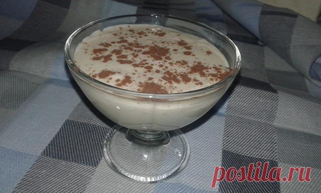 Італійські голубці: Банановий крем - десерт (Crema di banane)