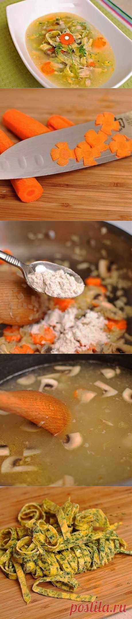 Итальянский суп из курицы