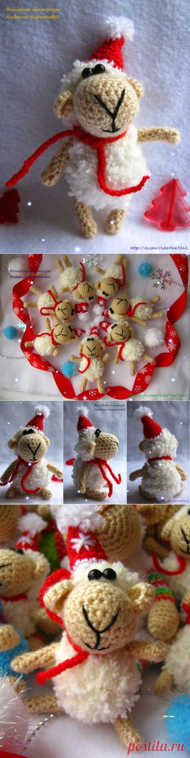 Волшебная мастерская: Маленькая овечка -МК