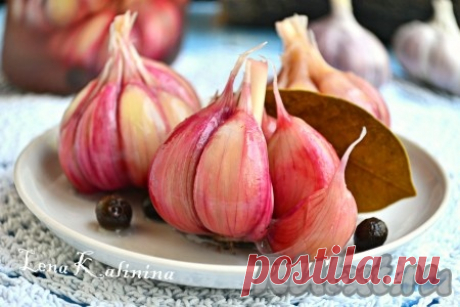 Рецепт чеснока, маринованного целыми головками - 7 пошаговых фото в рецепте