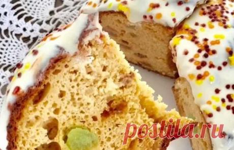 Вкусный ПП-рецепт Кулича