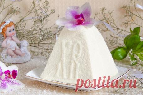 Заварная молочная пасха - вкус пломбира!