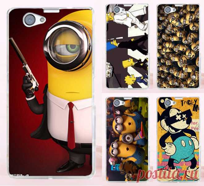 phone fax Picture - More Detailed Picture about Cool Cartoon TV Despicable Me Yellow Minions Mikey Phone Cases Covers For Sony Xperia Z1 Mini Z1 Compact Phone Case Skin Shell Picture in Phone Bags & Cases from Shenzhen WEE Technology Co., Ltd. | Aliexpress.com | Alibaba Group