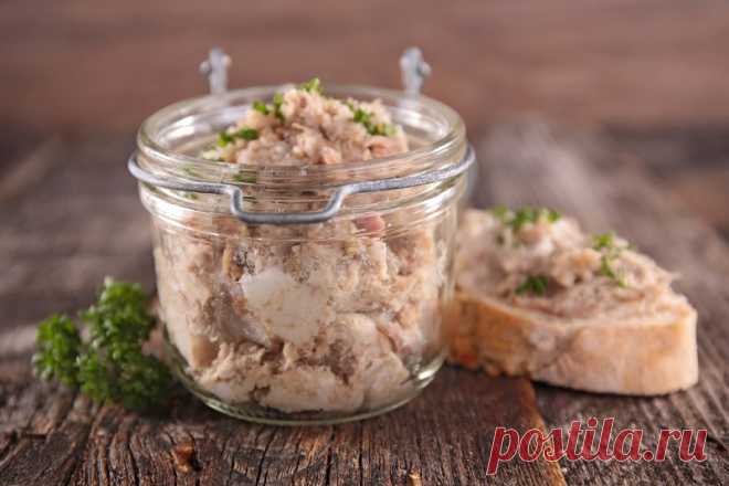 Паштет из курицы — рийета — Фактор Вкуса