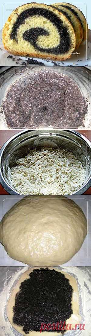 Рулет с маком | Рецепты вкусно