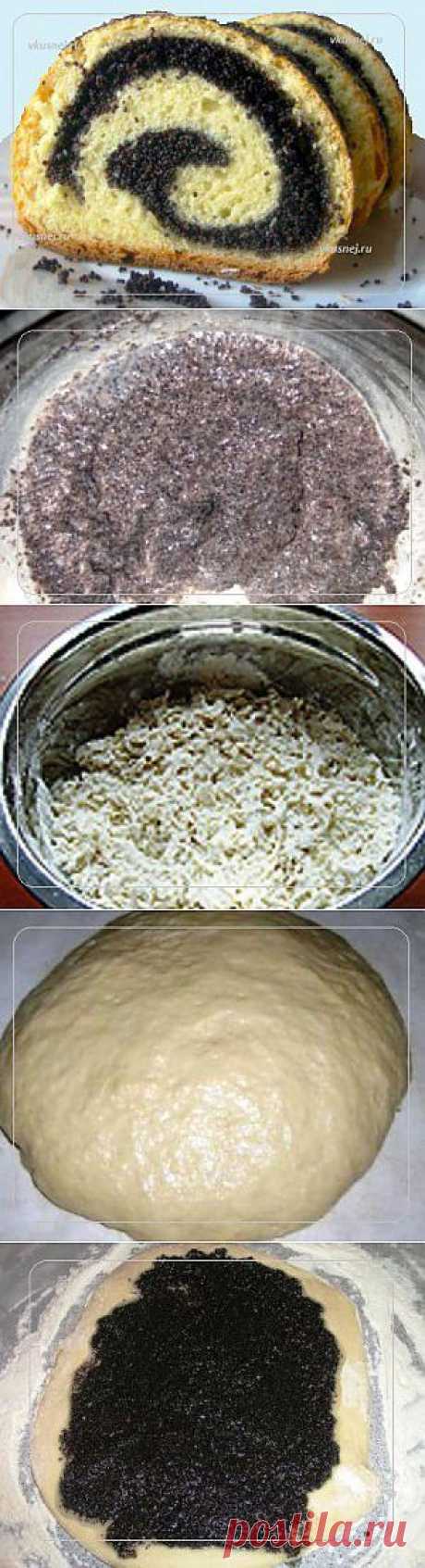 Рулет с маком | Рецепты вкусно