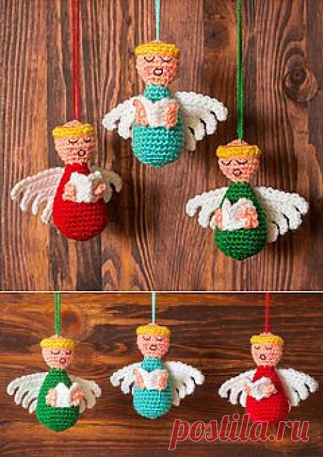 Ravelry: Choir of Angels Ornaments pattern by Lorna Watt