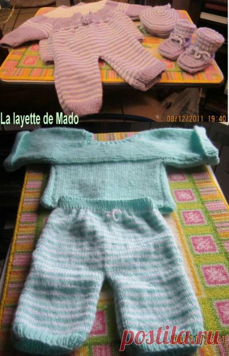 tuto tricot layette naissance gratuit