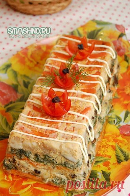 Рыба с овощами и черносливом в духовке - рецепт