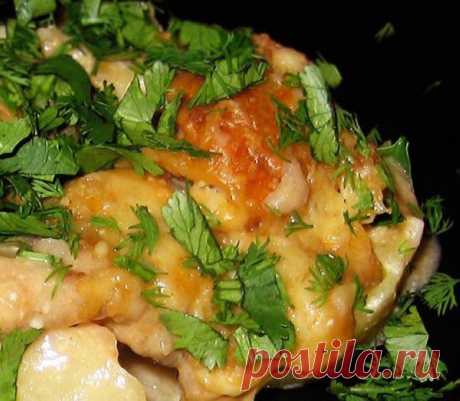 Рыба в картофельной шубе