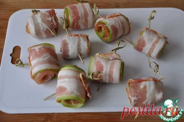 Пикантные рулетики "Завитки" - вкусно, сочно, ароматно и пикантно одновременно