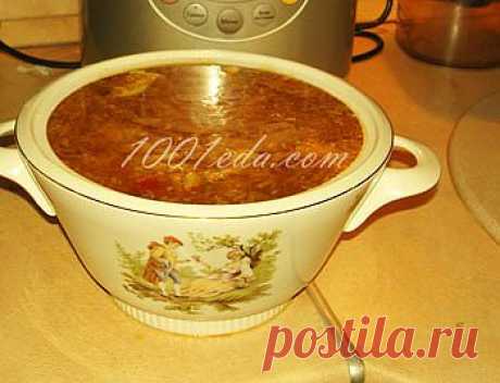 Щи со свежей капустой в мультиварке