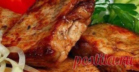 Вкусный, сочный, ароматный шашлык в мультиварке:.