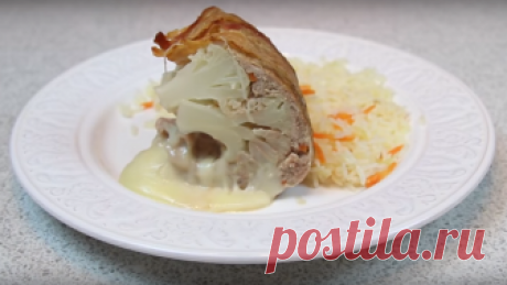 Мясная запеканка «Капуста в шубке»