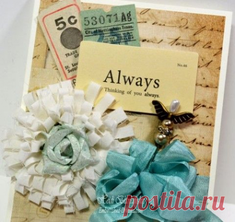 Нежные цветочки шебби шик