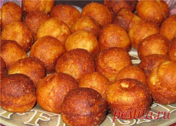 Пончики творожные - Простые рецепты Овкусе.ру