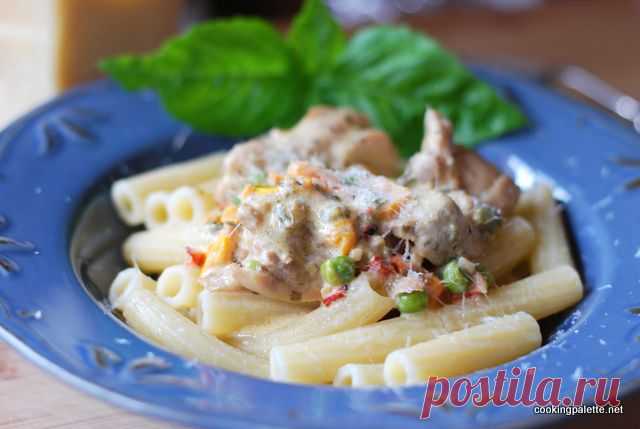 ПАСТА *ПРИМАВЕРА* С КУРИЦЕЙ