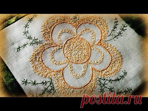 МАШИННАЯ ВЫШИВКА С НУЛЯ.УРОК 1.Настройка швейной машины,простая вышивка для изделия.Способы практики