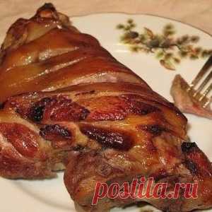 Безумно вкусная свиная рулька «Великолепная». Пальчики оближите - МирТесен