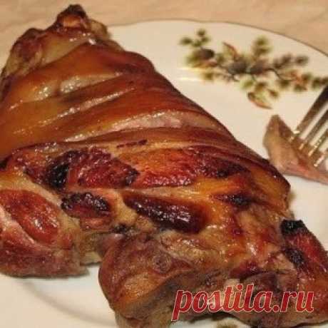 Безумно вкусная свиная рулька «Великолепная». Пальчики оближите - МирТесен