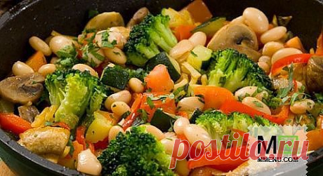 Рагу из цуккини с фасолью - кулинарный рецепт. Миллион Меню