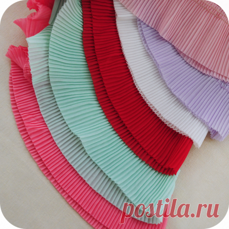 6.5 см x 1 м одноцветное Цвет Кружево Аккордеоны Pleat 120d шифон Кружево сделать Органы кукла dly игрушка рубашка и юбка отделка Кружево купить на AliExpress