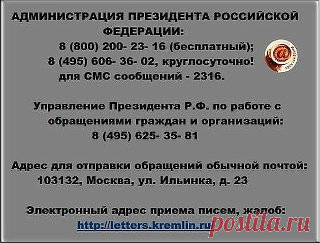 Сохраните себе эту информацию или поделитесь со своими друзьями.