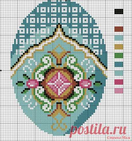 Орнамент &quot;Faberge Egg&quot; - Бискорню и другие &quot;кривульки&quot; - Страна Мам