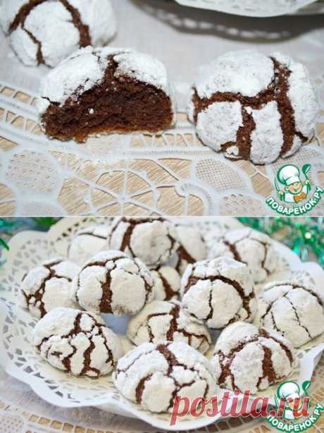 Печенье &quot;Белое на черном&quot;