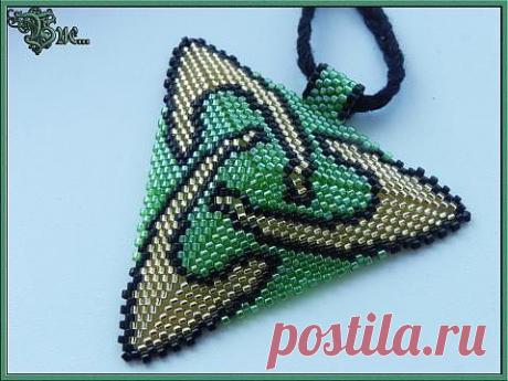 Кельт &quot;Узел природы&quot; | biser.info - всё о бисере и бисерном творчестве