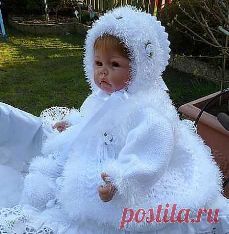 шубка для новорожденного