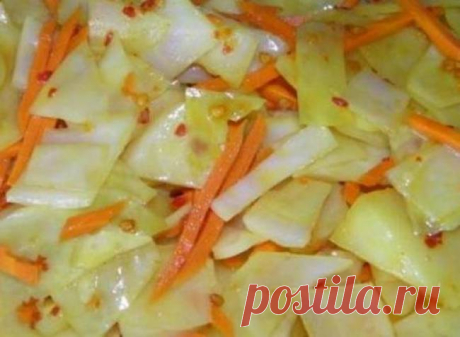 Как сделать маринованную капусту быстрого приготовления :: Кулинарные рецепты
