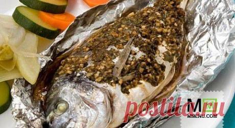 Дорадо на пару - кулинарный рецепт. Миллион Меню