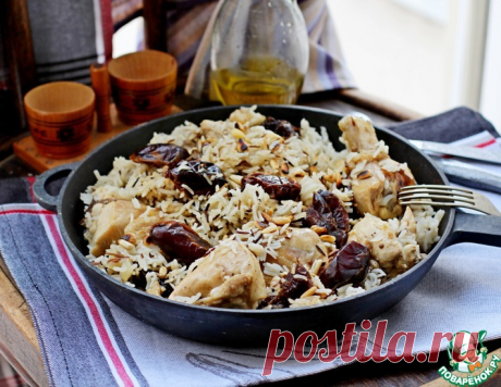 Плов с курицей и финиками – кулинарный рецепт