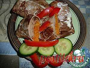 Блинчики из куриной печени - кулинарный рецепт