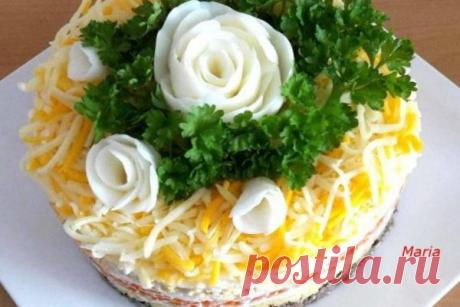 Обалденный салат «Шаланда» — вкусно и оригинально! | Краше Всех