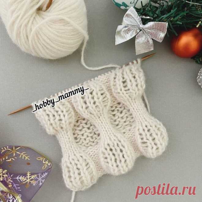 Двусторонний узор спицами от hobby_mammy (Вязание спицами) – Журнал Вдохновение Рукодельницы