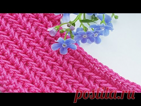 Узор ,,Колосок,,🌾🌾🌾🌹крючком.