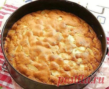 Очень вкусная шарлотка-лентяйка | Самые вкусные кулинарные рецепты