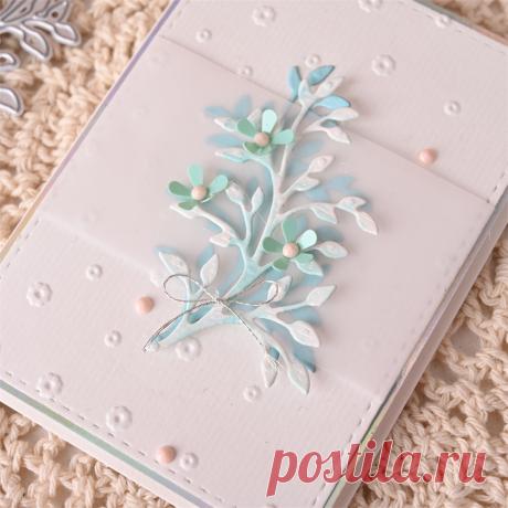 InLoveArts металлические Вырубные штампы, вырезанные листья, лоза, скрапбукинг, бумага, альбом, карточка нож-пуансон, художественные штампы, тиснение | Дом и сад | АлиЭкспресс