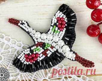 Broche bordado a mano - Etsy ES