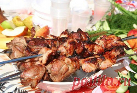 Как приготовить нежный и сочный шашлык из говядины? / Простые рецепты