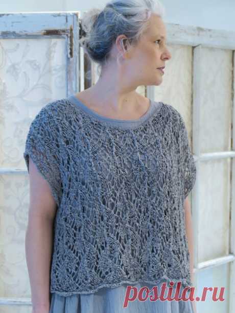 Morgan Shops - Privatsachen Witz Silk Crochet Top