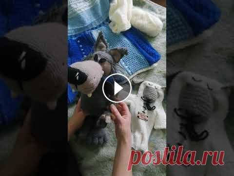 Волк крючком. Волк в овечьей шкуре. Crochet toy soft "wolf in sheep's clothing" Волк крючком. Волк в овечьей шкуре. Crochet toy soft "wolf in sheep's clothing"...