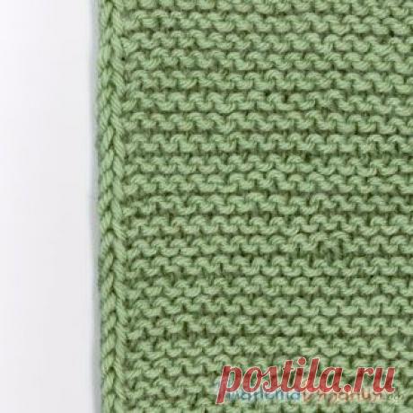 Планета Вязания | Оформление бокового края вязаного полотна