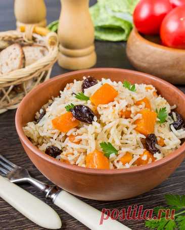 Рецепт рассыпчатого риса с тыквой с фото пошагово на Вкусном Блоге