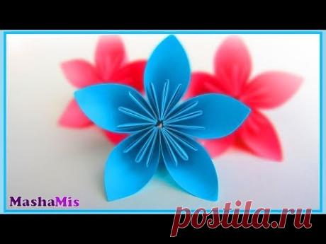 ЦВЕТЫ ИЗ БУМАГИ DIY/кусудама - YouTube
#видео